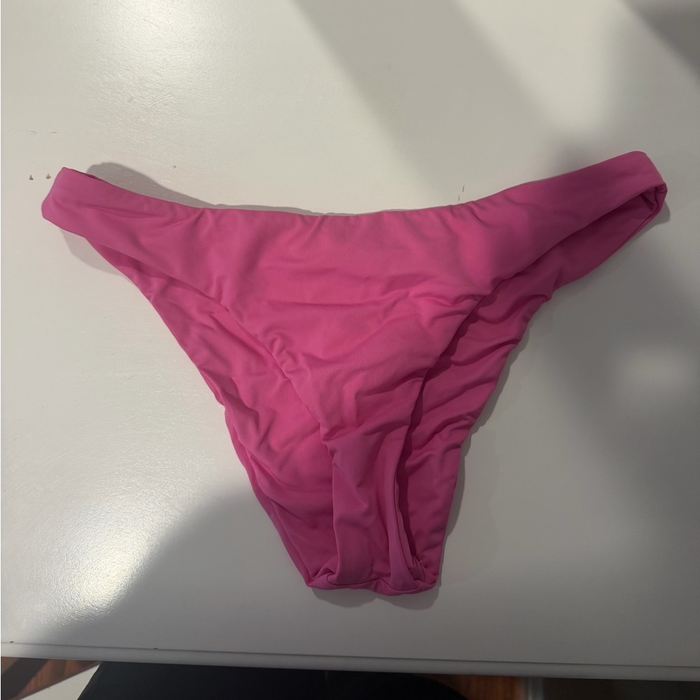 Pink Cheeky Bikini Bottom